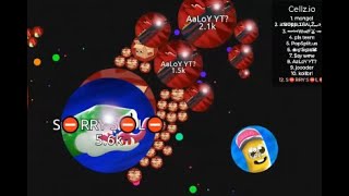 ►Cellz.io  Solo  Final Epico 3 Vs 1 + Popsplits 💥 (Game Like Agar.io Cell.sh)