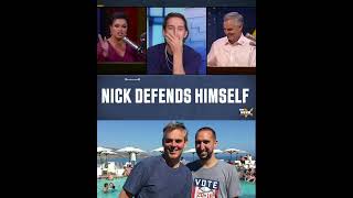 Nick Wright Defends Himself on The Herd #shorts