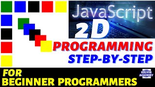 2D JavaScript Programming for Beginners with .fillStyle Property & .fillRect() Method