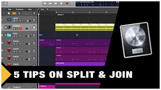 5 Tips on Split \u0026 Join in Logic Pro X