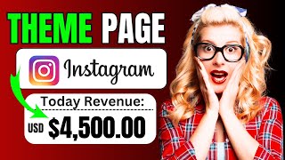 How To Make Money with Instagram Theme Pages (2024)