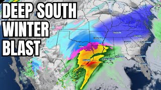 Another Major Winter Storm is Coming - Deep South Alert