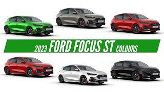 2023 Ford Focus ST - All Color Options - Images | AUTOBICS
