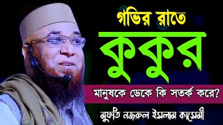 কুকুর আমাদের ডেকে কি সতর্ক করে | মুফতি নজরুল ইসলাম কাসেমী | Mufti Nazrul Islam kasemi | Bangla waz |