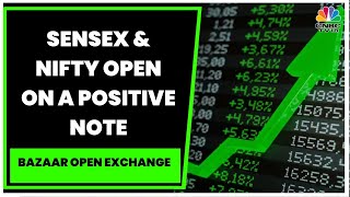 Benchmark Indices Open On A Positive Note, Nifty Opens Near 18,200, Sensex Up 200 Points