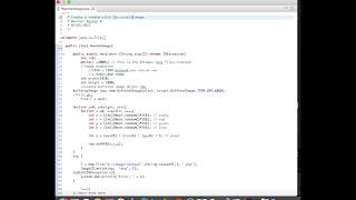 random pixel color image generation (java, iMovie)