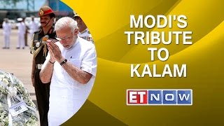 Modi Pays Tribute To APJ Abdul Kalam | Visuals