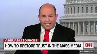 CNN's Brian Stelter Refuses To Believe Americans Don't Trust CNN's 'Reporting'