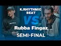 Rubba Fingaz vs K.Rhytmic Beat || SEMIFINALS || V1 Beatmaking Battle , 17.06.2022