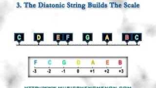 Harmony Basics : 3- The Diatonic String Builds The Scale