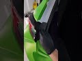 🤢🤢sick‼️ green vinyl wrap install with skintac hexis automobile carwrap hexisgraphics