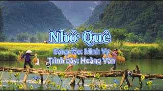 Nhớ Quê