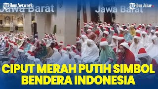 PENJELASAN DI BALIK Viral Jemaah Dzikir Pakai Ciput Merah saat HUT Ciamis: Hormati Bendera Indonesia