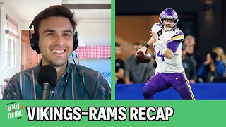 Rams Dominate, Darnold Collapses, and Cowboys and Mike McCarthy Part Ways | Ringer Fantasy Football