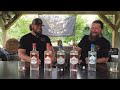 1350 distilling review 0023 5 bottles