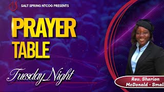 Prayer Table - Night 3 - Rev. Sherion Mcdonald- Small