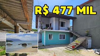 [681]CASA DE DOIS ANDARES PERTO DE PRAIA E AEROPORTO EM FLORIANÓPOLIS | TROCA POR SÍTIO | R$ 477 MIL