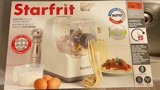 Starfrit Electric Pasta/Noodle Maker (Full Demo/Review)