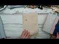 day 16 of 365 days of junk journal ideas how to make flip flap folios mixed media art