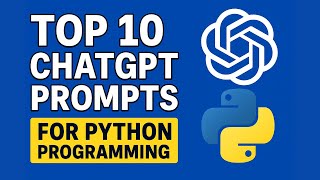 ChatGPT Prompts for Python Programming #chatgpt #python
