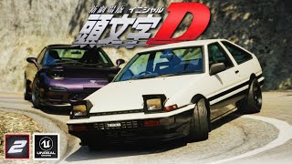 INITIAL D TOUGE RACING IN UNREAL ENGINE 5... | TORQUE DRIFT 2