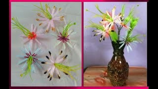 Making Flowers with Straw Making Flowers with Straw