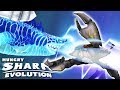NEW SHARKJIRA NUCLEAR THREAT vs GIANT CRAB BOSS!!! NEW GODZILLA SHARK (HUNGRY SHARK EVOLUTION)