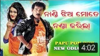 Nandi jhia nanda karila odia song papu pompom