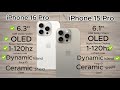 iPhone 15 Pro and iPhone 16 Pro comparison (Prototype)