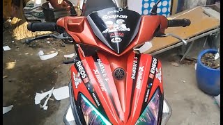 dán tem xe Novou Yamaha - sticker Yamaha Nouvo phan 3