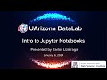 [2024 Spring] Data Science Essentials Series - Introduction to Jupyter Notebooks