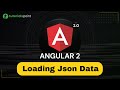 Angular 2 Loading Json Data | Angular 2 Training | Tutorialspoint