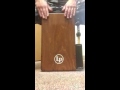 A Thousand Miles Cajon Cover