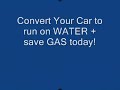 run your car on water ok hydrogen proved by mythbuster guys