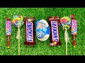 ASMR MUKBANG Watermelon Desserts Cutting Rainbow. Lollipo Cutting Rainbow.Gummy Candy #satisfying