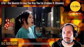 J.Fla - The Monster & Love The Way You Lie (Eminem ft. Rihanna) | Reaction [I'm addicted already]