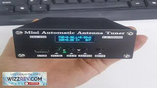 New ATU100 Automatic Antenna Tuner 100W 1.8-30MHz With Battery Inside Assembled Review