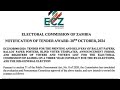 Zambia award a company linked to Wicknell Chivhayo with a tender to print ballot papers.