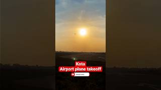 Kota airport plane takeof | Kota smart city | #kota #airport #takeoff #plane #shorts #viral #reels