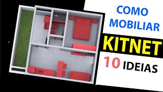 10 IDEIAS DE COMO MOBILIAR UMA KITNET - Rápido e Fácil