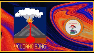 VOLCANO SONG FOR KIDS with LYRICS and KARAOKE / LEARN ABOUT VOLCANO STRUCTURE/Extinct-Dormant-Active