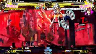 P4U Yume(Aigis) vs BananaKen(Shadow Labrys) FT5