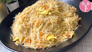 ဂေါ်ရခါး သီး ကြာဇံ အစပ် ကြော် Fried spicy vermicelli