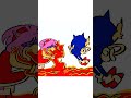 amy thinks the lava is hot too sonicthehedgehog sonic funny animationart animationmeme