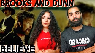 FIRST TIME HEARING BROOKS & DUNN!🙏| Believe - Brooks & Dunn (Official Video) (REACTION!!)