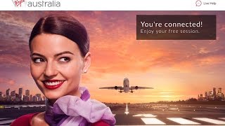 Virgin Australia's new onboard internet