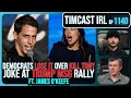 Democrats FURIOUS Over Kill Tony Puerto Rico Joke At Trump MSG Rally w/James O'Keefe | Timcast IRL