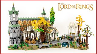 LEGO Icons 10316 The Lord of the Rings: Rivendell Lego Speed Build - Brick Builder