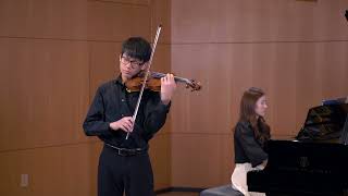 Sarasate Carmen Fantasy, Op. 25, (Arr. Waxman for Violin & Piano) - Ryan Chung (Age 13)