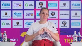 Белинда Бенчич (Belinda Bencic) - о матче с Контавейт, любви к Петербургу, коронавирусе и твороге